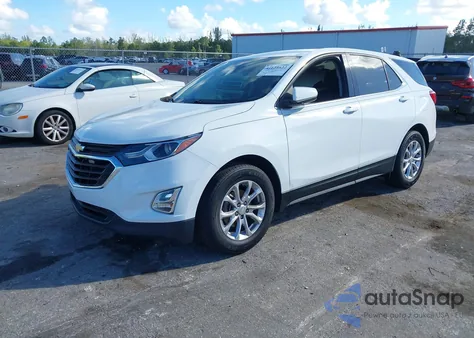 2020 Chevrolet Equinox Fwd Lt 1.5L Turbo из США, поврежденный, VIN 3GNAXKEV7LS501178